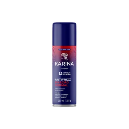Hair Spray Karina Versatilidade & Vitalidade Fixação Normal com 250ml